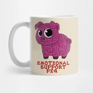 Emotional Support Pig Mug